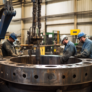 Large scale metal fabrication projects